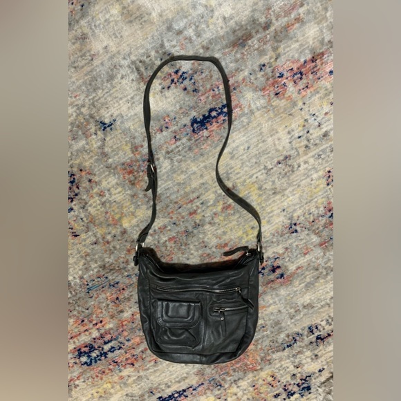 Danier leather cross body bag - Picture 1 of 1
